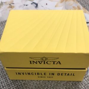 Invicta empty watch box.